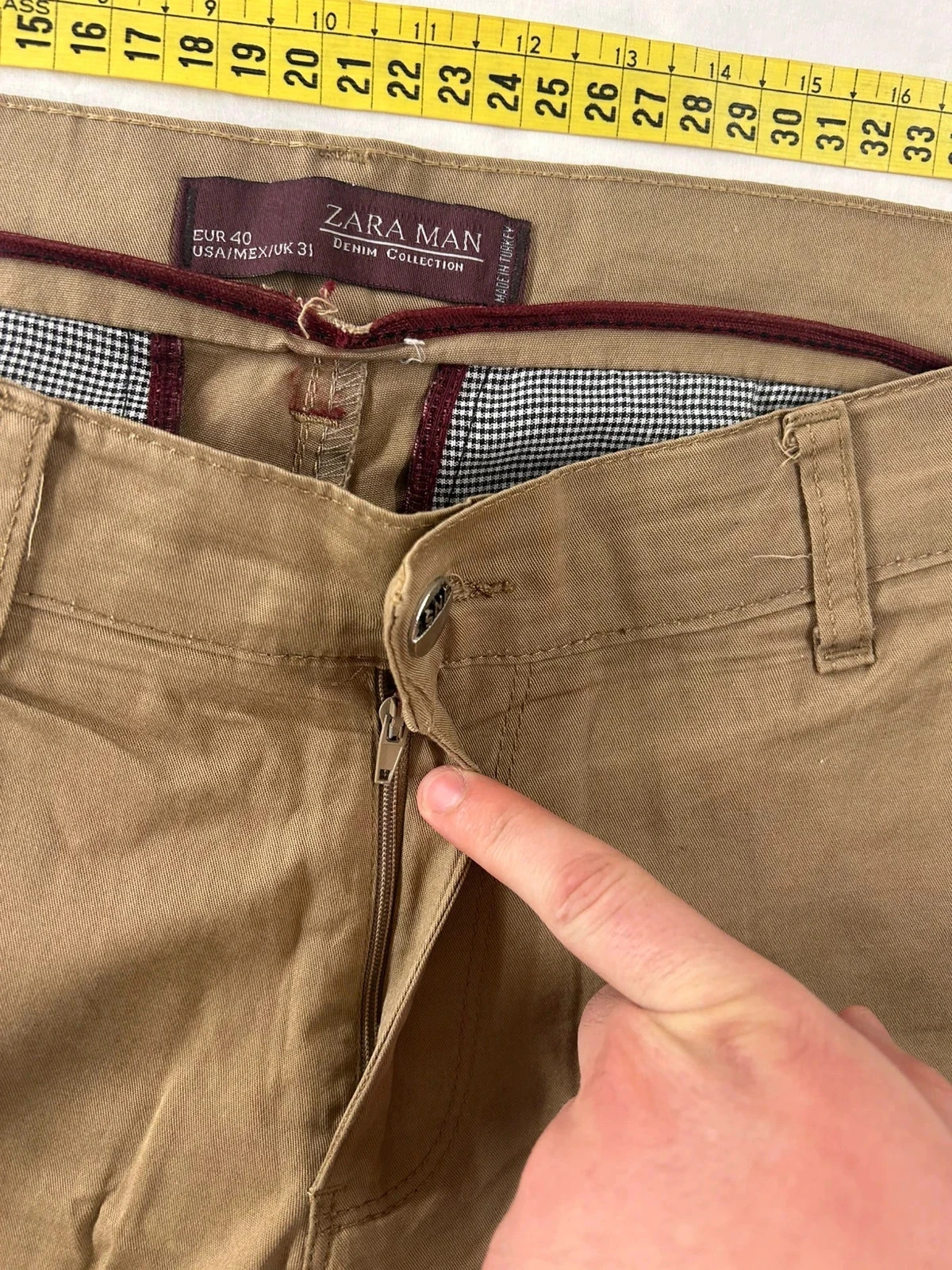 Brown beige Zara Man jeans – photo 7